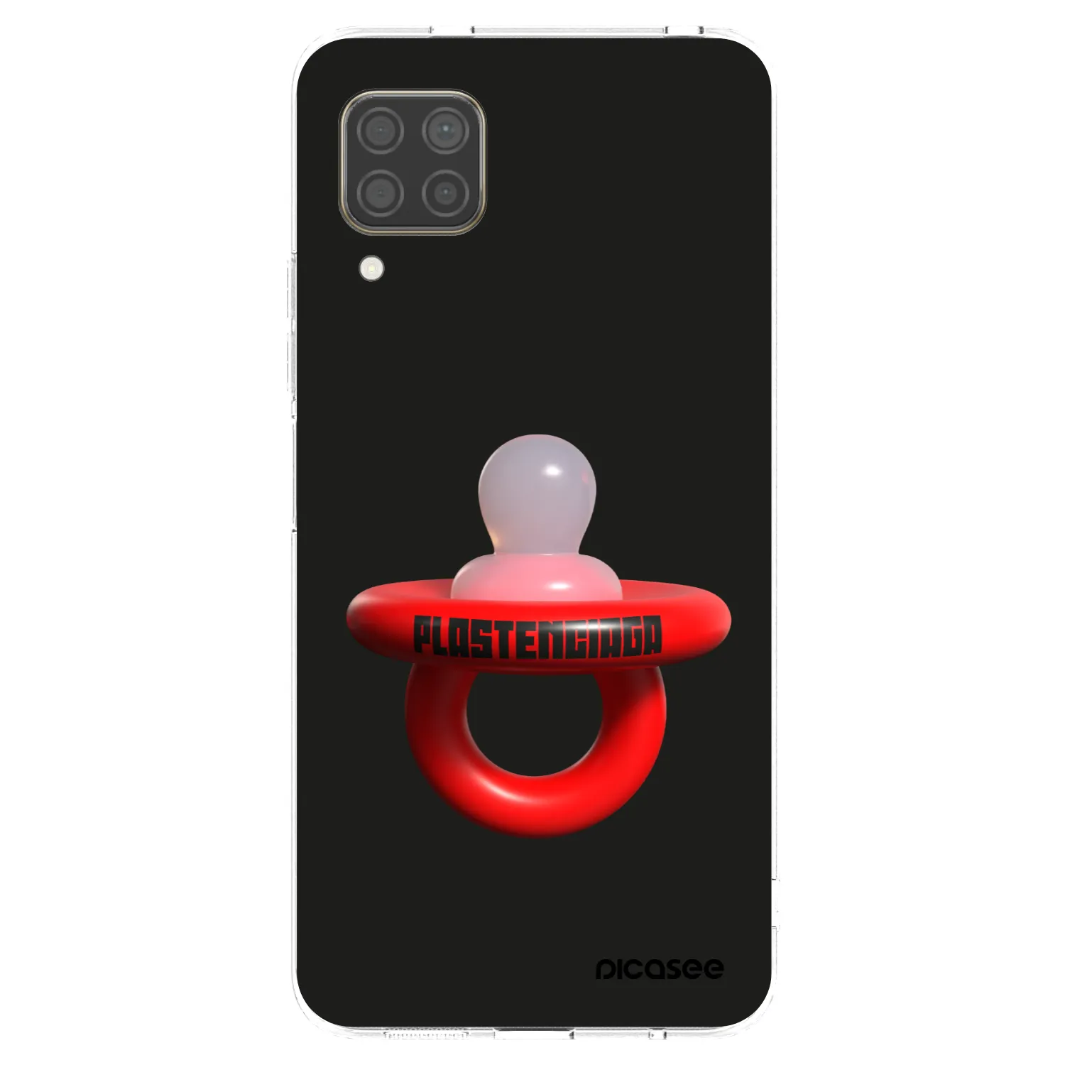 Picasee silikónový prehľadný obal pre Huawei P40 Lite - Le Dudel