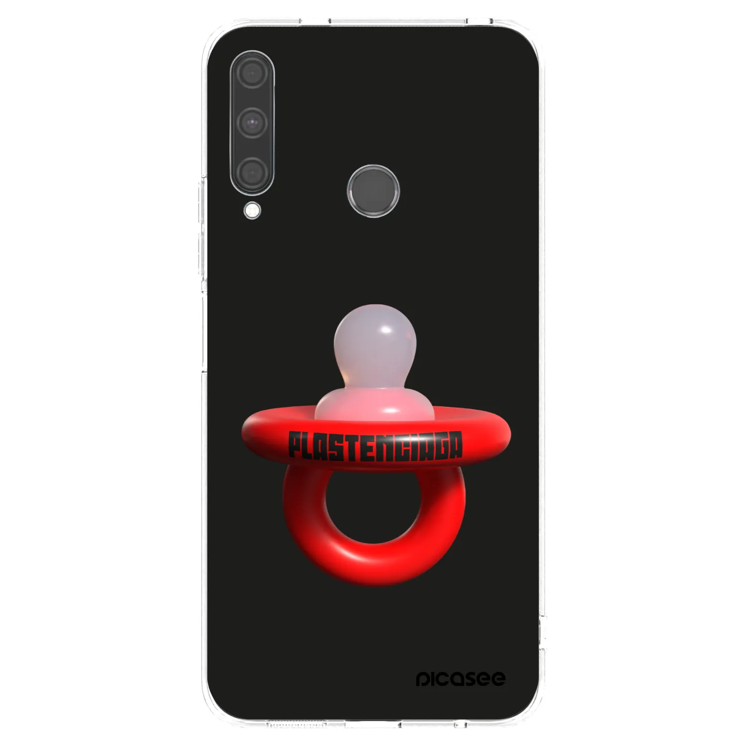 Picasee silikónový prehľadný obal pre Huawei P40 Lite E - Le Dudel