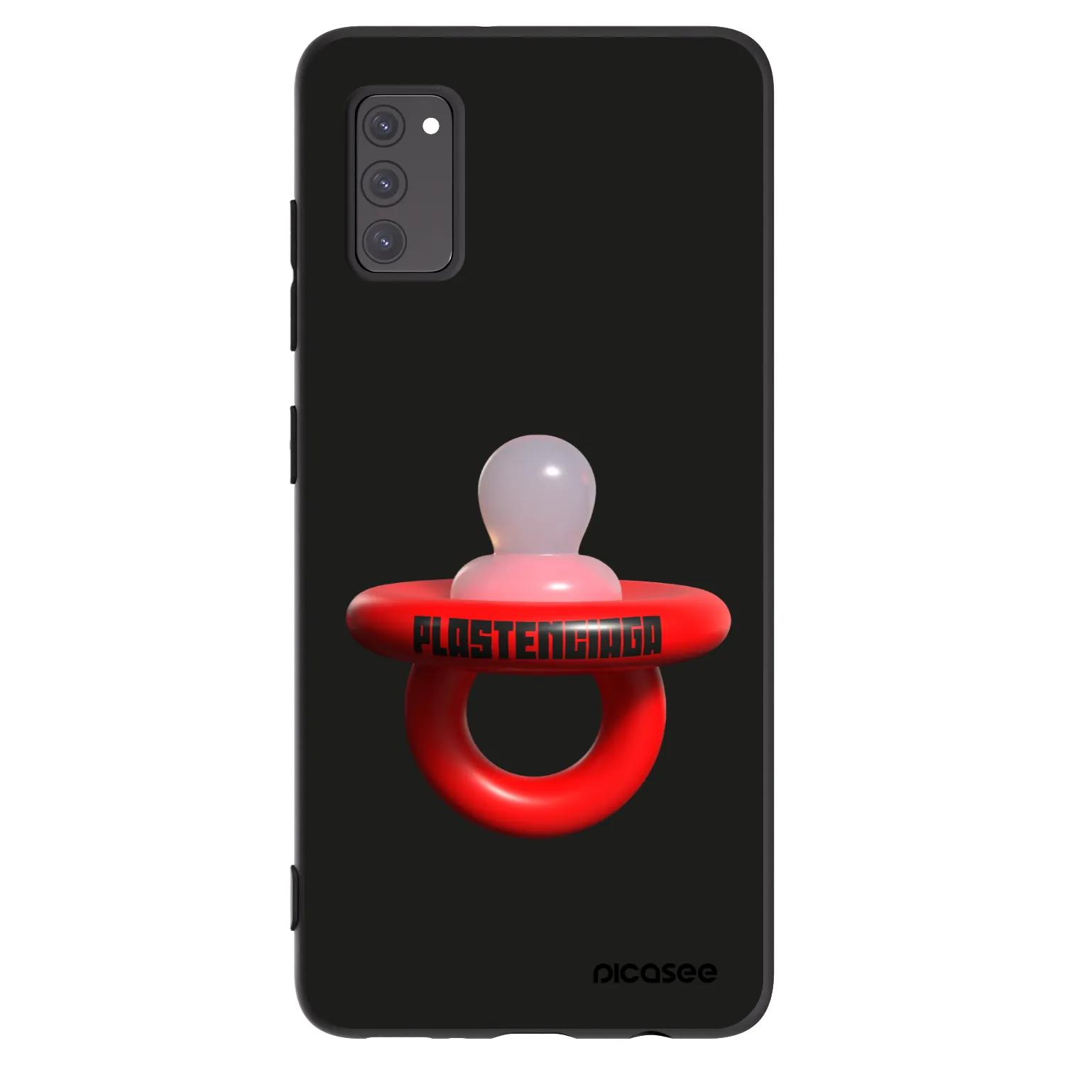 Picasee silikónový čierny obal pre Samsung Galaxy A41 A415F - Le Dudel