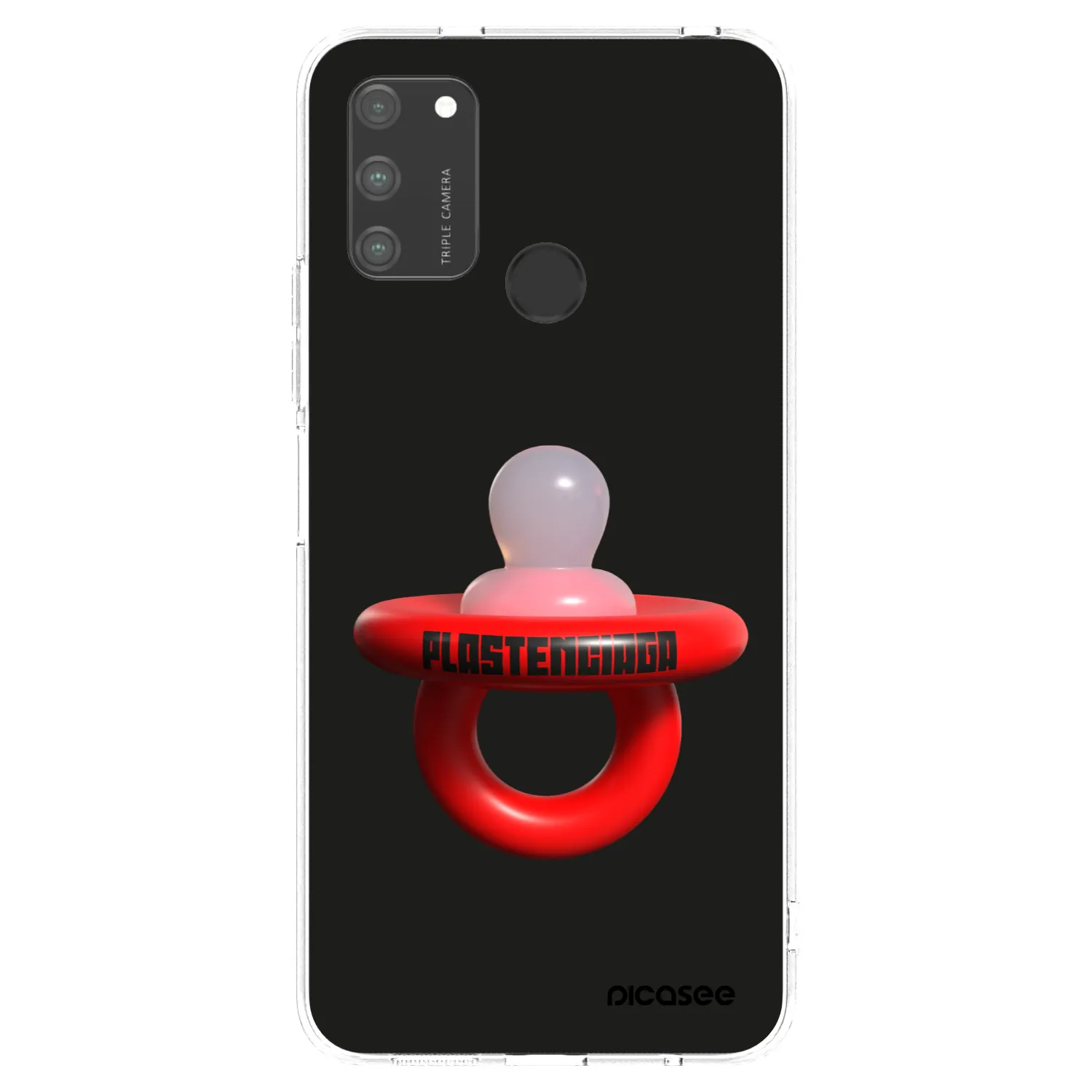 Picasee silikónový prehľadný obal pre Honor 9A - Le Dudel