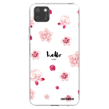 Picasee silikónový prehľadný obal pre Huawei Y5P - Hello there