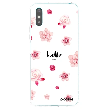 Picasee silikónový prehľadný obal pre Xiaomi Redmi 9A - Hello there