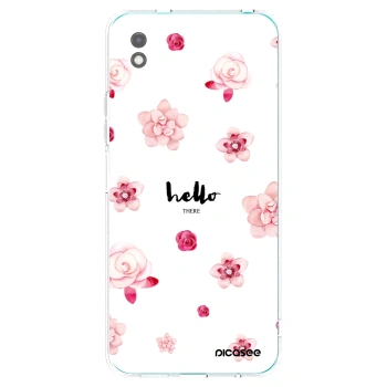 Picasee silikónový čierny obal pre Xiaomi Redmi 9A - Hello there