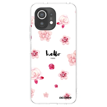 Picasee silikónový prehľadný obal pre Xiaomi Mi 11 - Hello there