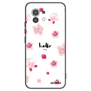 Picasee silikónový čierny obal pre Xiaomi Mi 11 - Hello there