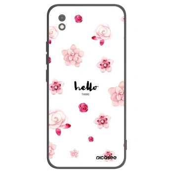Picasee silikónový čierny obal pre Xiaomi Redmi 9AT - Hello there