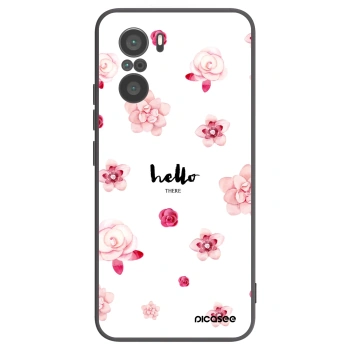 Picasee silikónový čierny obal pre Xiaomi Poco F3 - Hello there