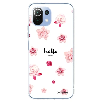 Picasee silikónový prehľadný obal pre Xiaomi 11 Lite 5G NE - Hello there