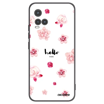 Picasee silikónový čierny obal pre Vivo Y33s - Hello there