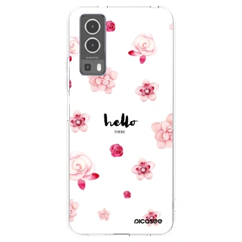 Picasee silikónový prehľadný obal pre Vivo Y72 5G - Hello there