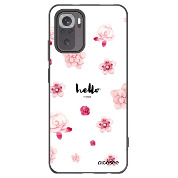 Picasee silikónový čierny obal pre Xiaomi Redmi Note 11S 4G - Hello there