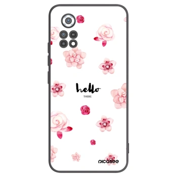 Picasee silikónový čierny obal pre Xiaomi Poco X4 Pro 5G - Hello there