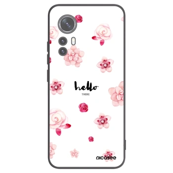 Picasee silikónový čierny obal pre Xiaomi 12 - Hello there