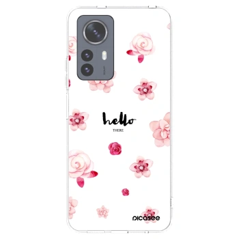 Picasee silikónový prehľadný obal pre Xiaomi 12 Pro - Hello there