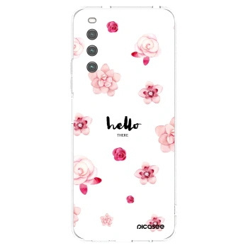 Picasee silikónový prehľadný obal pre Sony Xperia 10 IV 5G - Hello there