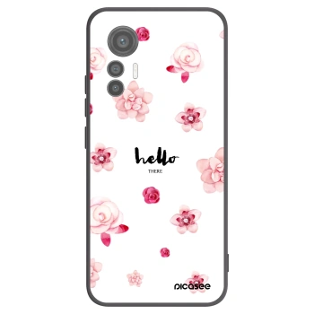 Picasee silikónový čierny obal pre Xiaomi 12 Lite - Hello there
