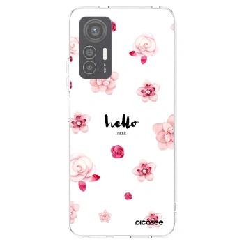 Picasee silikónový prehľadný obal pre Xiaomi 12 Lite - Hello there