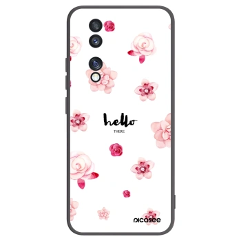 Picasee silikónový čierny obal pre Honor 70 - Hello there