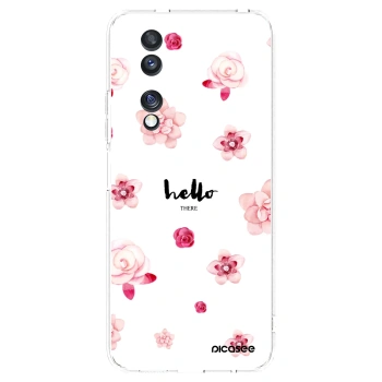 Picasee silikónový prehľadný obal pre Honor 70 - Hello there