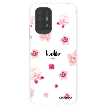 Picasee silikónový prehľadný obal pre OPPO A94 5G - Hello there