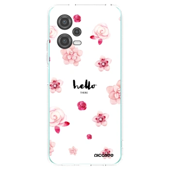 Picasee silikónový prehľadný obal pre Xiaomi Poco X5 - Hello there