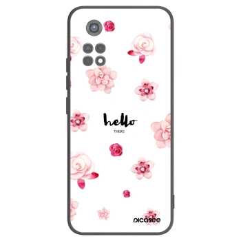 Picasee silikónový čierny obal pre Xiaomi Redmi Note 11S 5G - Hello there