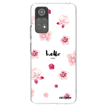 Picasee silikónový prehľadný obal pre Xiaomi Redmi Note 11S 5G - Hello there