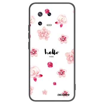 Picasee silikónový čierny obal pre Xiaomi 13 Pro - Hello there