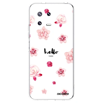 Picasee silikónový prehľadný obal pre Xiaomi 13 Pro - Hello there