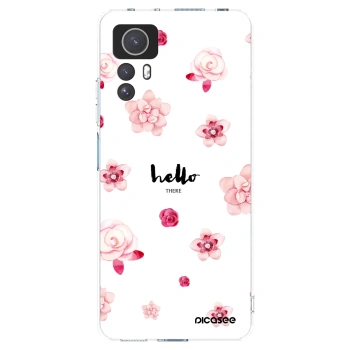 Picasee silikónový prehľadný obal pre Xiaomi Redmi Note 12S - Hello there