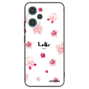 Picasee silikónový čierny obal pre Xiaomi Poco F5 - Hello there