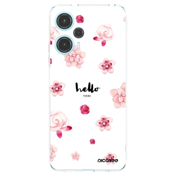 Picasee silikónový prehľadný obal pre Xiaomi Poco F5 - Hello there