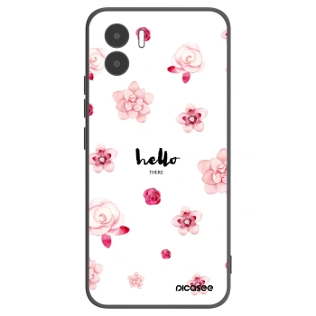 Picasee silikónový čierny obal pre Xiaomi Redmi A2 - Hello there