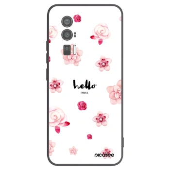 Picasee silikónový čierny obal pre Xiaomi Poco F5 Pro 5G - Hello there