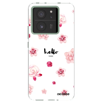 Picasee silikónový prehľadný obal pre Xiaomi 13T - Hello there