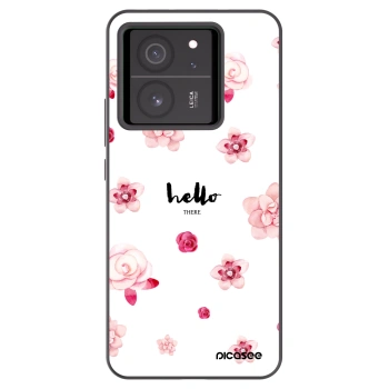 Picasee silikónový čierny obal pre Xiaomi 13T Pro - Hello there