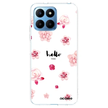 Picasee silikónový prehľadný obal pre Honor 70 Lite - Hello there