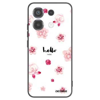 Picasee silikónový čierny obal pre Xiaomi Poco X6 - Hello there