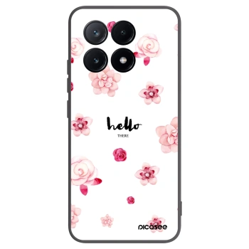 Picasee silikónový čierny obal pre Xiaomi Poco X6 Pro - Hello there