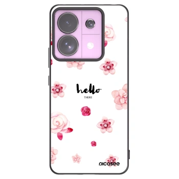 Picasee silikónový čierny obal pre Xiaomi Redmi Note 13 Pro 5G - Hello there