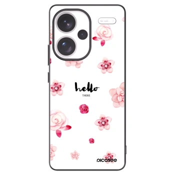 Picasee silikónový čierny obal pre Xiaomi Redmi Note 13 Pro+ 5G - Hello there