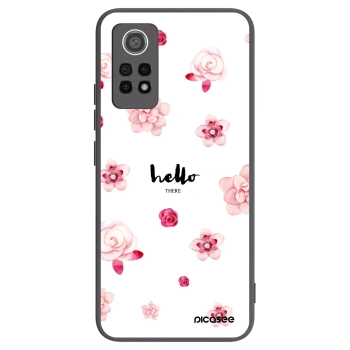 Picasee silikónový čierny obal pre Xiaomi Redmi Note 12 Pro 4G - Hello there