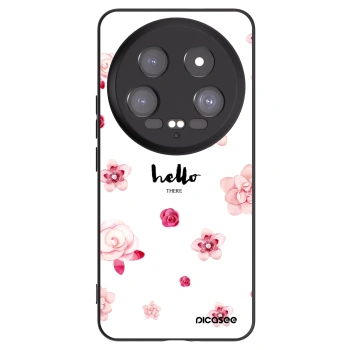 Picasee silikónový čierny obal pre Xiaomi 14 Ultra - Hello there