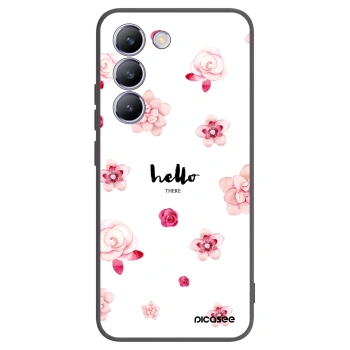 Picasee silikónový čierny obal pre Vivo V40 SE 5G - Hello there