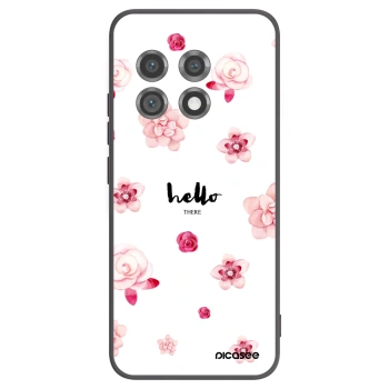 Picasee silikónový čierny obal pre OnePlus 11 5G - Hello there