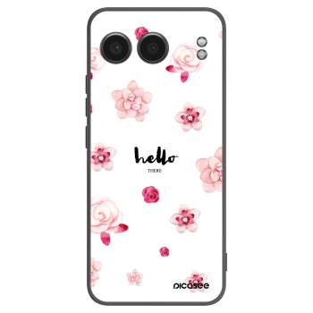 Picasee silikónový čierny obal pre OnePlus Nord 4 - Hello there