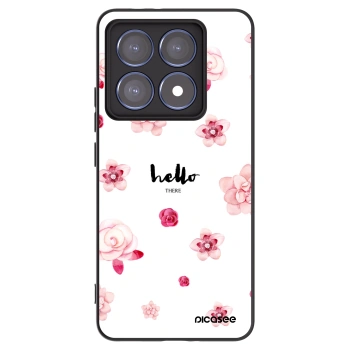 Picasee silikónový čierny obal pre Xiaomi 14T Pro - Hello there