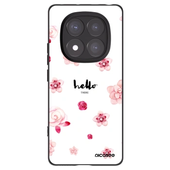 Picasee silikónový čierny obal pre Xiaomi Redmi Note 14 Pro+ 5G - Hello there