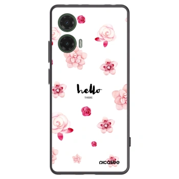 Picasee silikónový čierny obal pre Motorola Moto G35 5G - Hello there