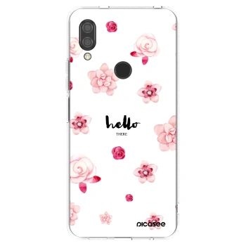 Picasee silikónový prehľadný obal pre Xiaomi Redmi 7 - Hello there